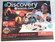 Discovery MINDBLOWN The Ultimate Science Kit NIB 17 Piece Experiment For Kids 8+