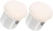 Stainless Steel Oil Brush 2pcs Set for Pancake Kitchen BBQ Restaurant Easy to Clean