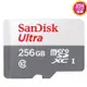 SanDisk 256GB 256G microSDXC【100MB/s】Ultra micro SD UHS C10 SDSQUNR-256G手機記憶卡