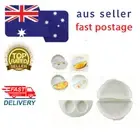 2 in 1 MICROWAVE EGG OMELETTE MAKER and Egg Poacher Set Microwavable Egg Cooker