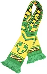 [Premiership] Norwich City FC | Soccer Fan Scarf | Premium Acrylic Knit
