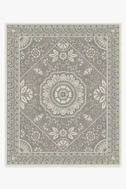 245' x 305' | Machine Washable Runner Rug | Kid & Pet Friendly | Indoor Rug | Almana Black & White Rug | Ruggable