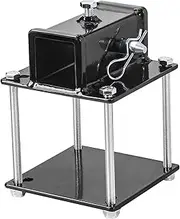 AA Products RV Bumper Hitch Adapter 2 Inches Receiver Fit for 4-4.5 Inches Travel Trailer and Cargo Bike Rack Rear Bumper