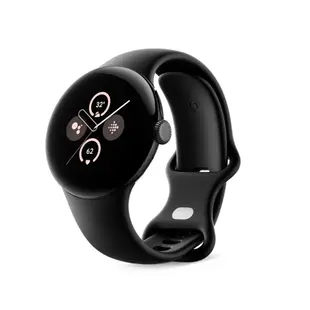 Google Pixel Watch 2 LTE版 霧黑色鋁製錶殼/曜石黑運動錶帶