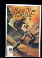 Brinke of Destruction #2 / Official Brinke Stevens Comic Book Julie Bell cover