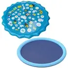 Outdoor Kids Splash Sprinkler Water Play Pad Mat Inflatable Spray Pool Toy