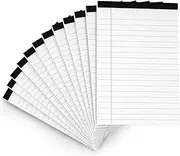 Small Legal Pads 4x6 Note Pads 4x6 Mini Notepad 12 Pack Memo Pads 4x6 Scratch Pads Small Writing Pads 4x6 Mini Legal Pad 4x6 Lined Notepad Paper Pads 4x6 Writing Paper Pads White Pads of Paper Tablets