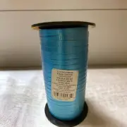 Berwick Turquoise Curling Ribbon, 3/16 in X by 350 yd Made In USA