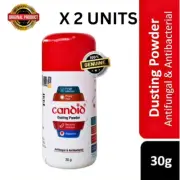 NEW Candid Dusting Powder Prevents Fungal Infection Sweat Rash Itching 30g x 2