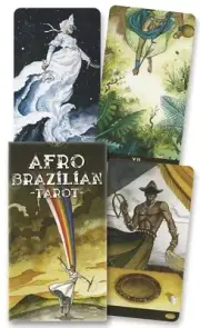 Afro-Brazilian Tarot NEW Sealed 78 Card Deck A. Santana G. Palumbo Orishas