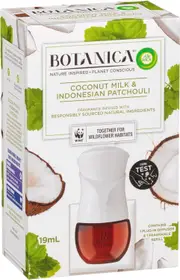 BOTANICA by Air Wick Liquid Electric Diffuser - Coconut Milk & Indonesian Patchouli