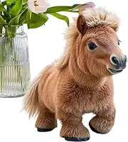 Horse Robot Toy for Kids | Smart Electric Simulation Horse Cute Plush | Realistic Electronic Plush Companion, Robotic Pet for Birthday, Boys Girls