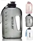 Water Bottle with Time Marker - Large Water Bottle Jug (2.5 Litres)