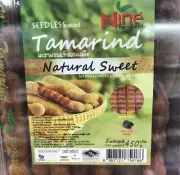 Thailand Natural 100% THAI FRUIT Seedless Dried Sweet Nine Tamarind 450 g X 9pcs