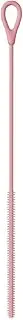 Silicone Straw Cleaner Brush | 2 Pieces Long Straw Cleaning Brush - Reusable Long Handle Cleaning Tool 6mm 9mm Non-Slip Pipe Washer Cleaner Brush for Cleaning, Metal Glass Straws, Drink Lid