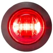 Maxxima M09300R - LED Mini Clearance 3/4 Inch Light Red/Red With 3 Diodes