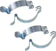 4PCS Silver Car Air Filter Cleaner Housing Box Lid Spring Clip Clamp for Car Air Filters