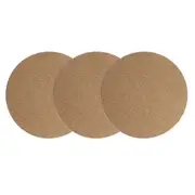 50PK Boyle Craft MDF Round Coaster Tea/Coffee Drink Holder Table Decor Natural