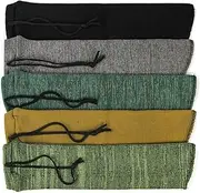 [GUGULUZA] Silicone Gun Socks for Handguns Silicone-Treated Knit Pistols Sleeve 14", -5 Pack Handgun Storage for Shooting (Pack of 5)