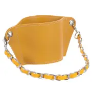 Water Bottle Carrier Holder with Strap, 70x66mm Cup Holder with Strap, Yellow