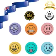 1 Pcs Stress Balls Squeeze Ball SMILE FACE Bouncy Balls Anxiety Toys Autism