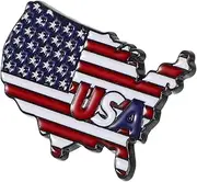 [Generic] American Flag Pin The Usa Flag Lapel Pin Metal Flag Lapel Pin Usa Flag Pin Country Pin For Coats Suit Jackets