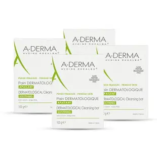 A-DERMA艾芙美 燕麥非皂性潔膚皂100g(買3送1)