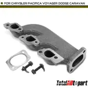Exhaust Manifold w/ Gasket Kit for Dodge Caravan 2001-2007 Chrysler Voyager Left