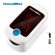 Pulse Oximeter Oxygen Finger Blood Rate Monitor Heart LED ChoiceMMed SpO2