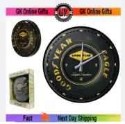 Nostalgic-Art Wall Clock - Goodyear Tyres Wheel - Collectible Gift Ideas