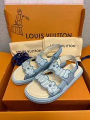 Louis Vuitton Tyler the Creator LV Flower Sandal Blue Size LV 9 (US 10) 1ACRAB