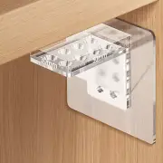 Adhesive Shelf Support Pegs Kitchen Bedroom Closet Cabinet Shelf Support ClipPW