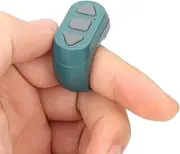 TikTok Remote Control App Page Turner, 10m Remote Scrolling Ring Clicker, 30mAh Battery Video Page Turner for Phone Pad Camera Remote Shutter Selfie Button