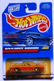 1998 HOT WHEEL, 1970 PLYMOUTH BARRACUDA, # 1063