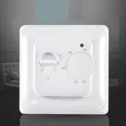 Floor Sensor White Mechanical Temperature Controller and Electric UnderFloor Heating Thermostat Control Switch for Space Temperature 16A
