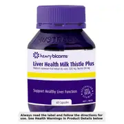 Henry Blooms Liver Health Milk Thistle Plus 60 Capsules