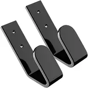 [OSALADI] 2pcs Wall Keyboard Mount Acrylic Keyboard Holder for Space Saving Storage for