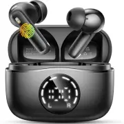 Wireless Earbuds, 2025 Bluetooth Headphones V5.4 Ear buds Built-in ENC Noise ...