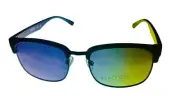 Kenneth Cole Reaction Matte Black Mens Square Plastic Sunglass, KC1433. 2B