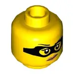【樂高大補帖】LEGO 樂高 黃色 女犯人臉【6176018/29873/3626CPB1808/60141】
