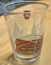 Vintage PENNSYLVANIA RAILROAD PRR 4902 Engine Locomotive Glass
