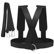 Speed Running Training Straps Sled Shoulder Weight Strength Harness Trainer