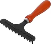 Dog Grooming Brush Durable Dematting Comb for Effortless Pet Hair Removal for Shedding and Undercoat Care Essential Tool for All Dog