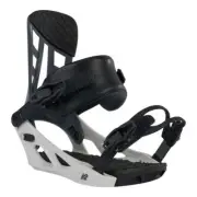 K2 Indy Men's Snowboard Bindings, Grey/White, Medium MY24