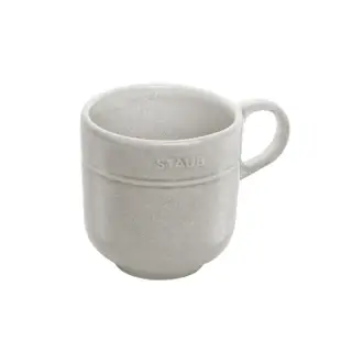 【法國Staub】陶瓷馬克杯-松露白/200ml(德國雙人牌集團官方直營)
