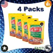 4 Packs Refried La Sierra bay beans in bag 430g
