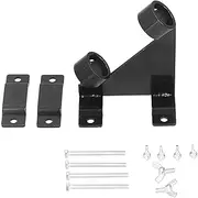 Baxnore 5.1 x 4 x 3 in Flag Pole Holder, Rustproof Stainless Steel Flag Pole Bracket, Flag Pole Mounting Bracket, Adjustable Flagpole Bracket for Porch