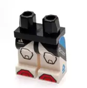 Lego - Minifigure Legs - Red Black Blue, Space, Armor, Racer