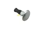 GENUINE SMEG SILVER OVEN BUTTON FOR ELECTRONIC TIMER CLOCK 766411931