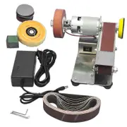 Fixed Angle Knife Sharpener Electric Belt Sander Polishing Sharpening Machine New -xx
